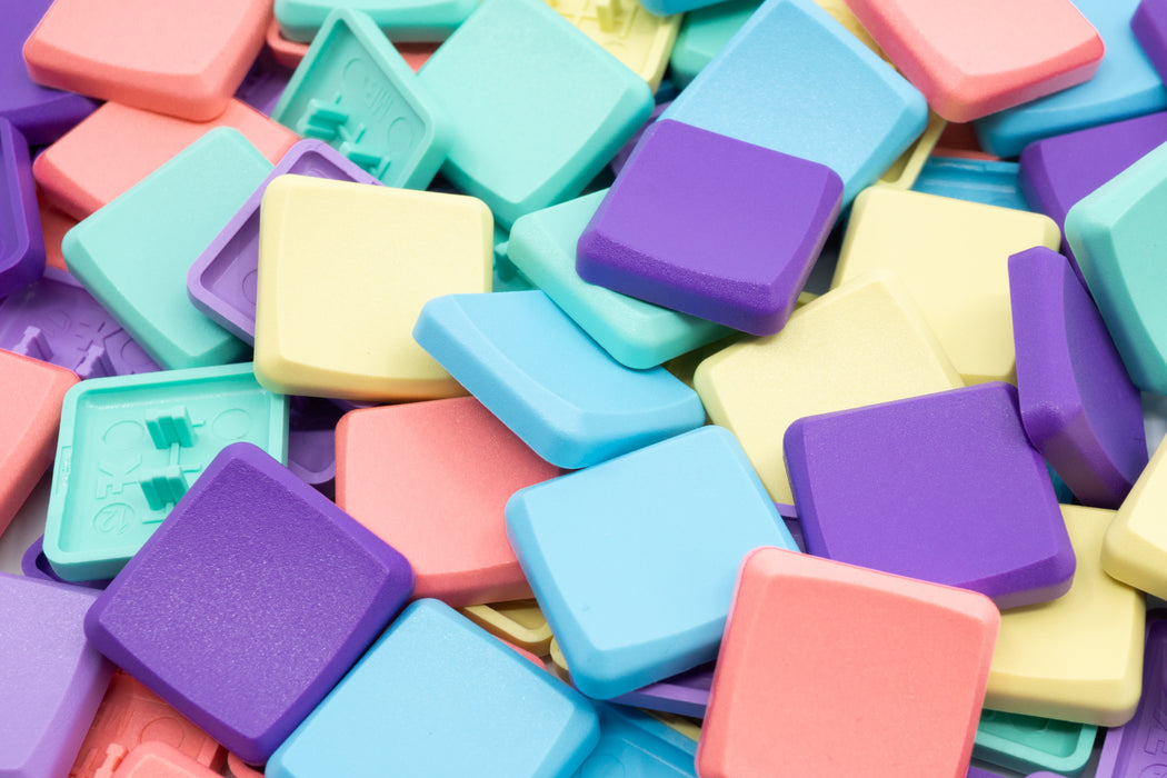 MBK PBT Coloured Blank Keycaps