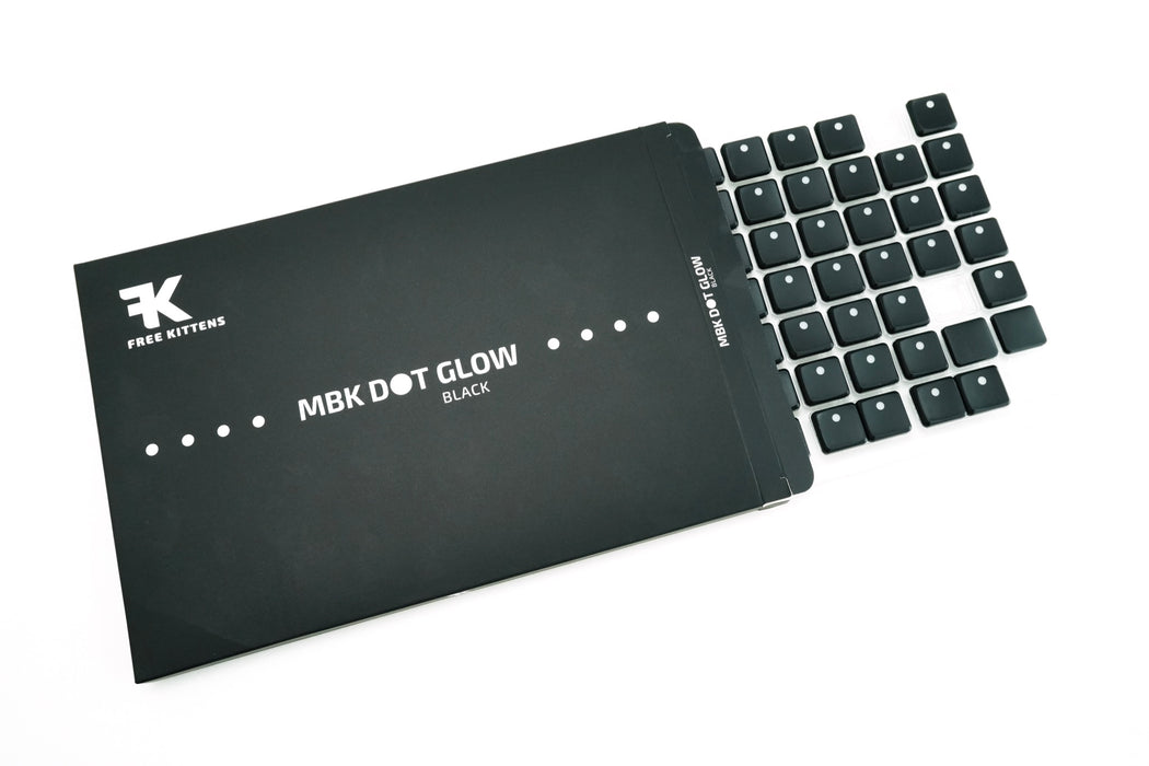 MBK Choc Glow Dots Keycaps