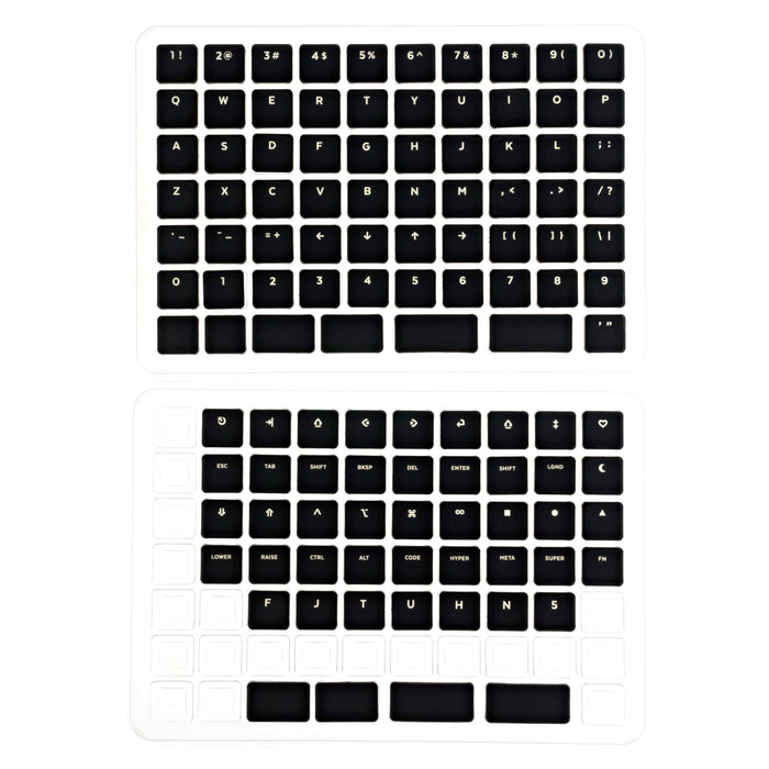 MBK Choc Glow Legended Keycaps
