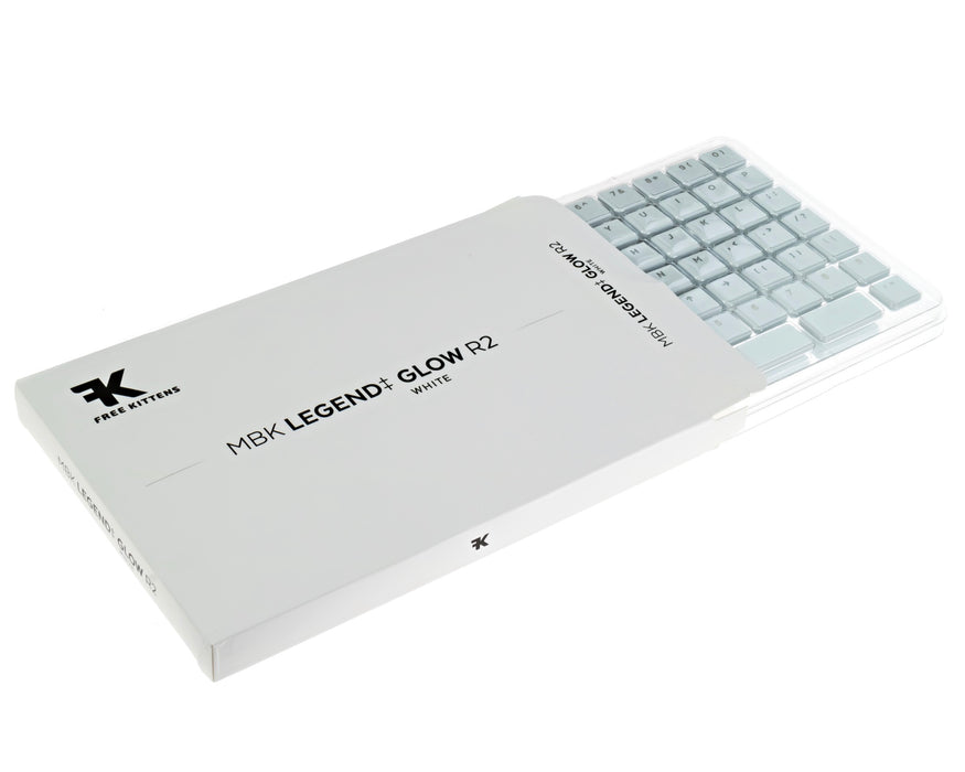 MBK Choc Glow Legended Keycaps
