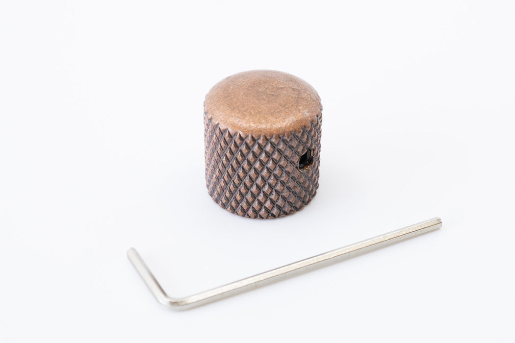 Knurled Metal Encoder Knob