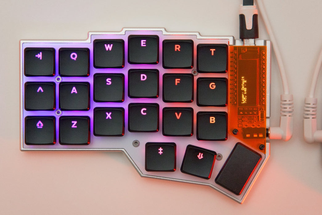 MBK Choc Glow Legended Keycaps