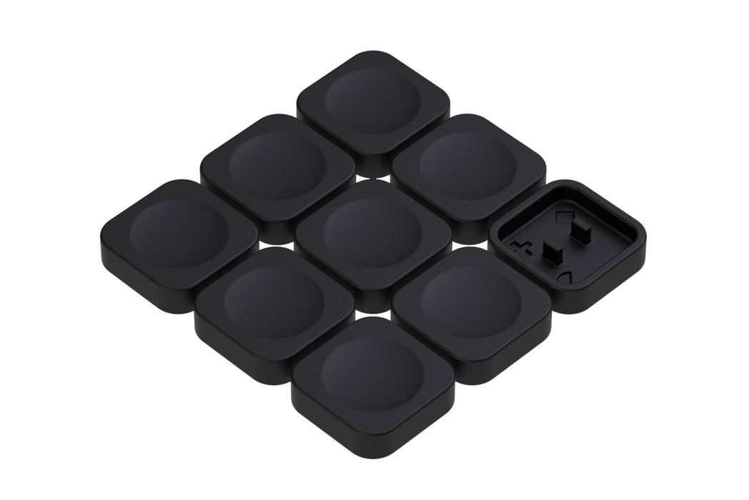 wrk. Dime Choc Low Profile Keycaps