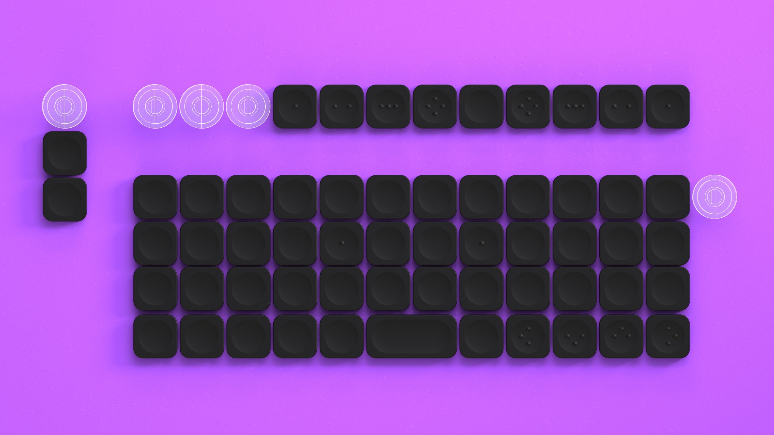 wrk. Blind Choc Low Profile Keycaps — splitkb.com