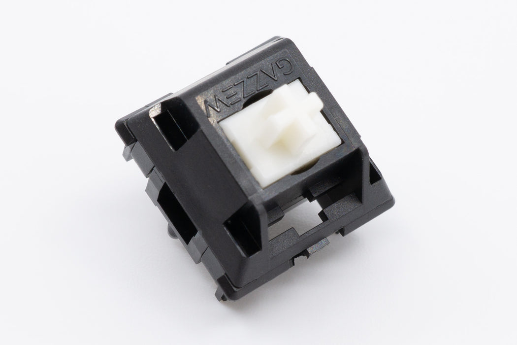 Interrupteurs Mécaniques Gazzew Boba Black U4T V2 - 110 Pièces, Tactile Thocky, 5 Broches, Compatibles MX - 1